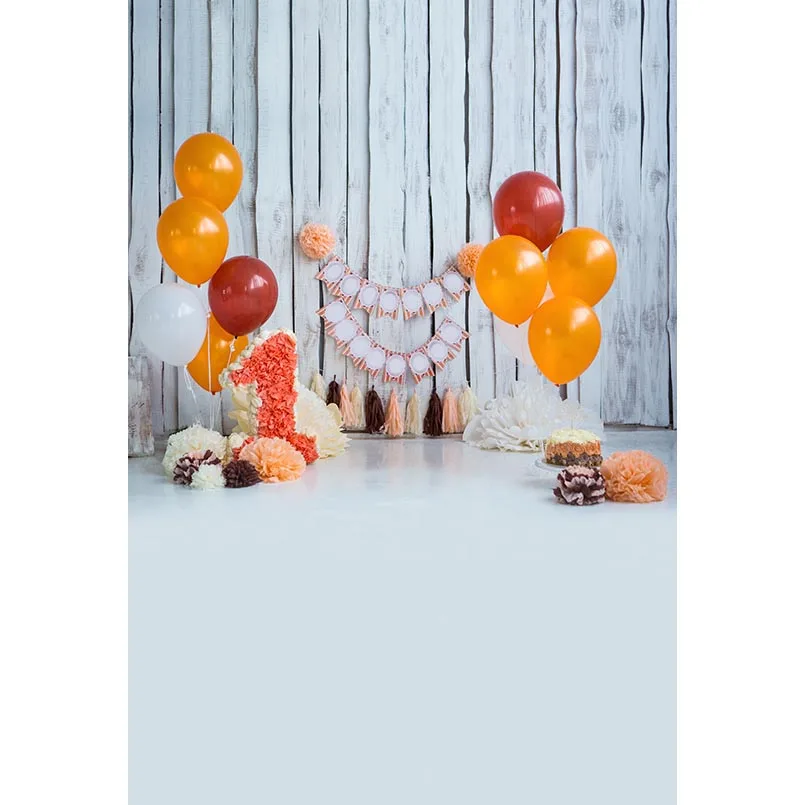 

Vinyl Photography Backdrops Children balloons Birthday Party Photo Backgrounds for Photography studio