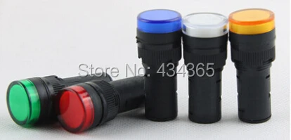 AC 24V 16mm Светодиодный индикатор сигнальный свет AD16-16C | Лампы и освещение
