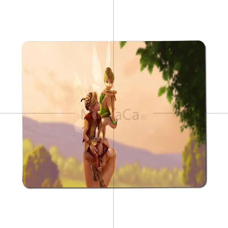 Коврик для мыши MaiYaCa Tinker Bell Elsa Peter Pan удобный маленький коврик игровой размером