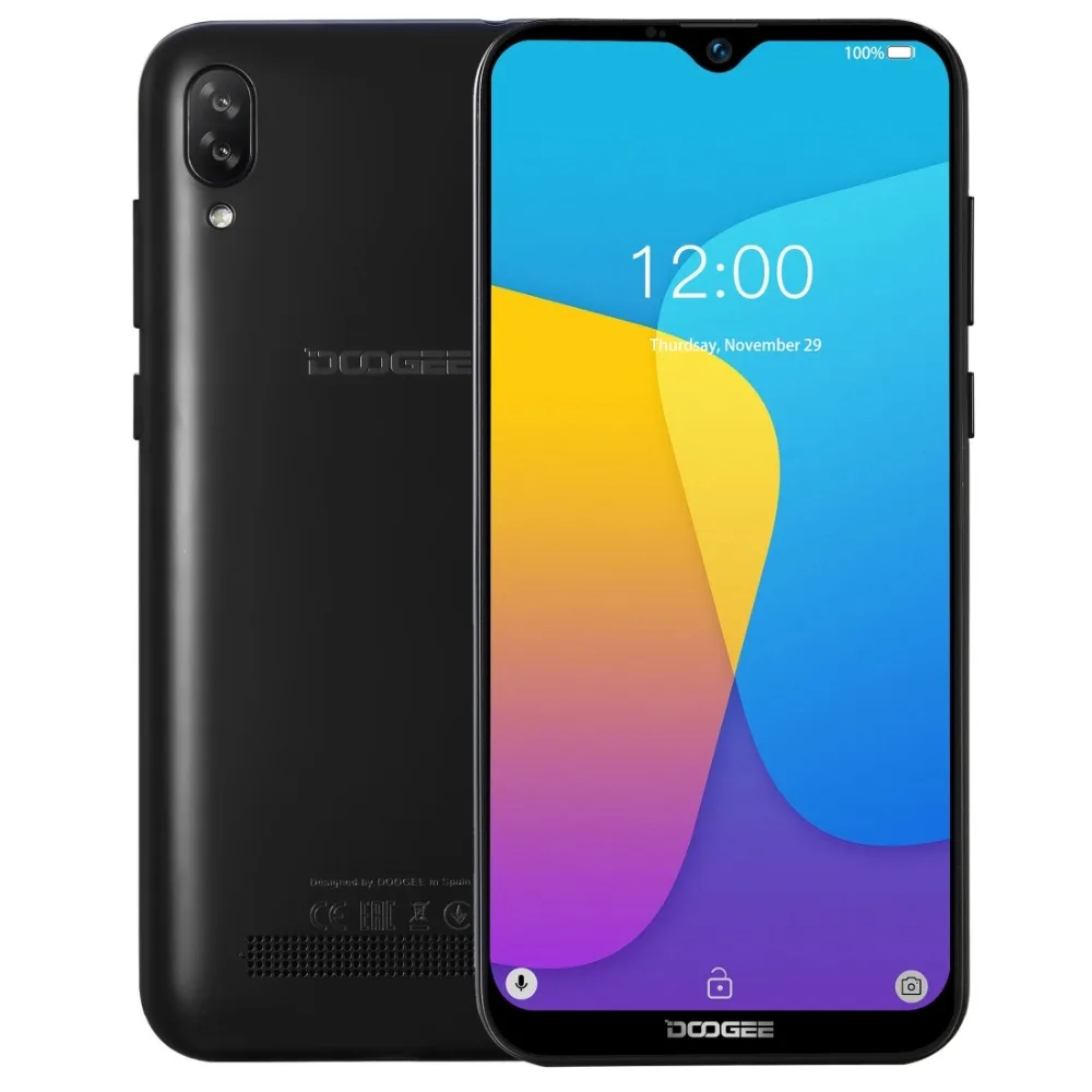 Doogee Y8C Face разблокирован мобильный телефон Android 8 1 сотовый водослива экран 6 'ཏ:9