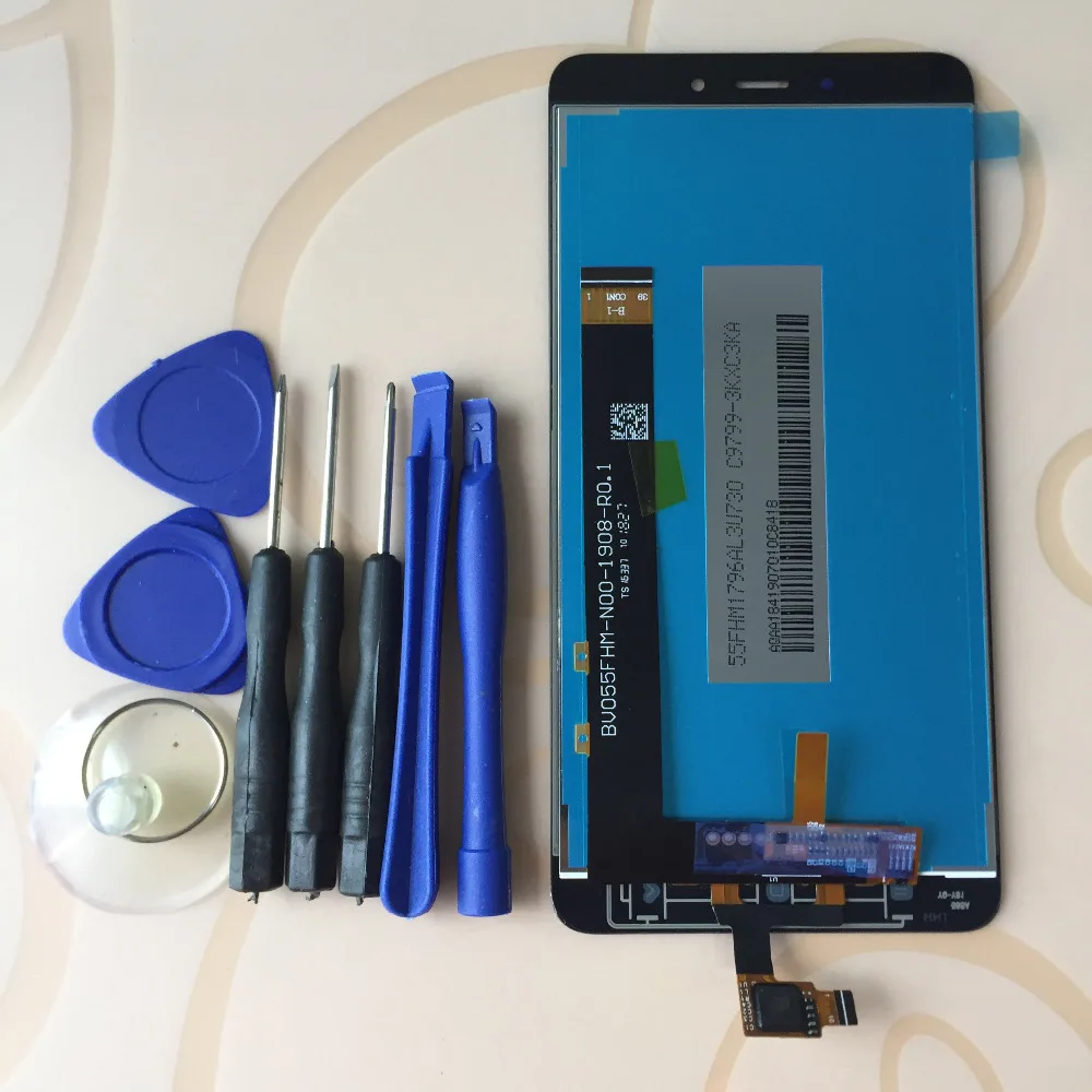 Для Xiaomi hongmi Redmi Note 4 Note4 сенсорный экран дигитайзер сенсорная панель стекло +
