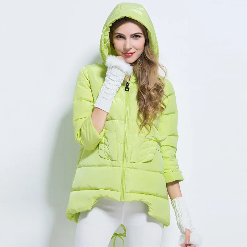 Large size women jaqueta feminina 2019 and seven new winter hooded long sleeve coat loose thickening leisure A version warm | Женская