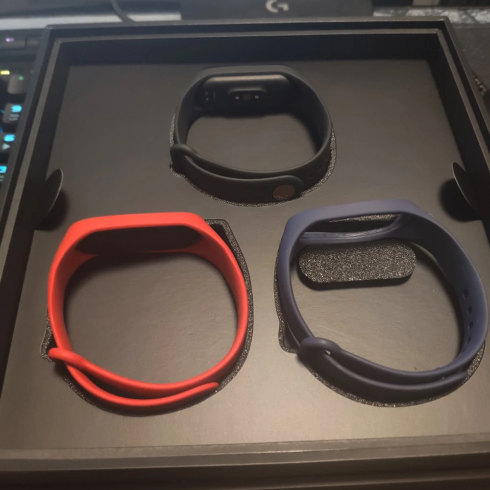 Для черной версии mi Band 4 умный фитнес Шагомер Ограниченная серия браслет с новым AMOLED цветным дисплеем BT5.0