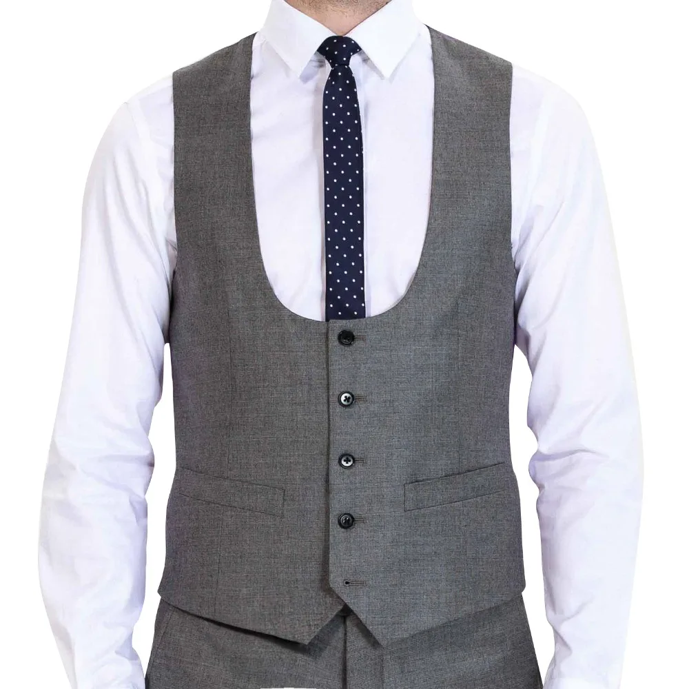 

HCF by Air New Style Men's Suit Vest Fashion Slim Fit Wedding Men Vest And Waistcoat Custom Made Suit Vest