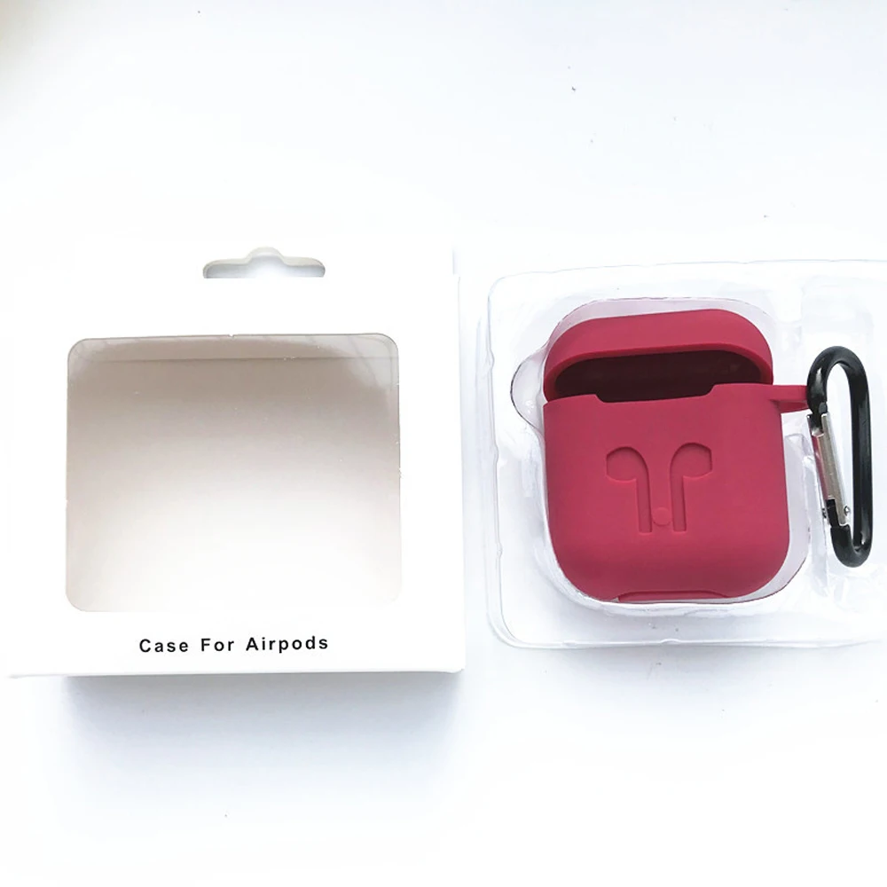 Силиконовый чехол для наушников с защитой от потери Apple Airpod аксессуары |