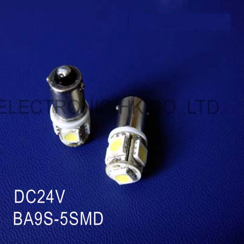 Высокое качество DC24V 1 Вт BA9S СВЕТОДИОДНЫЙ СИГНАЛЬНЫЙ индикатор приборной панели