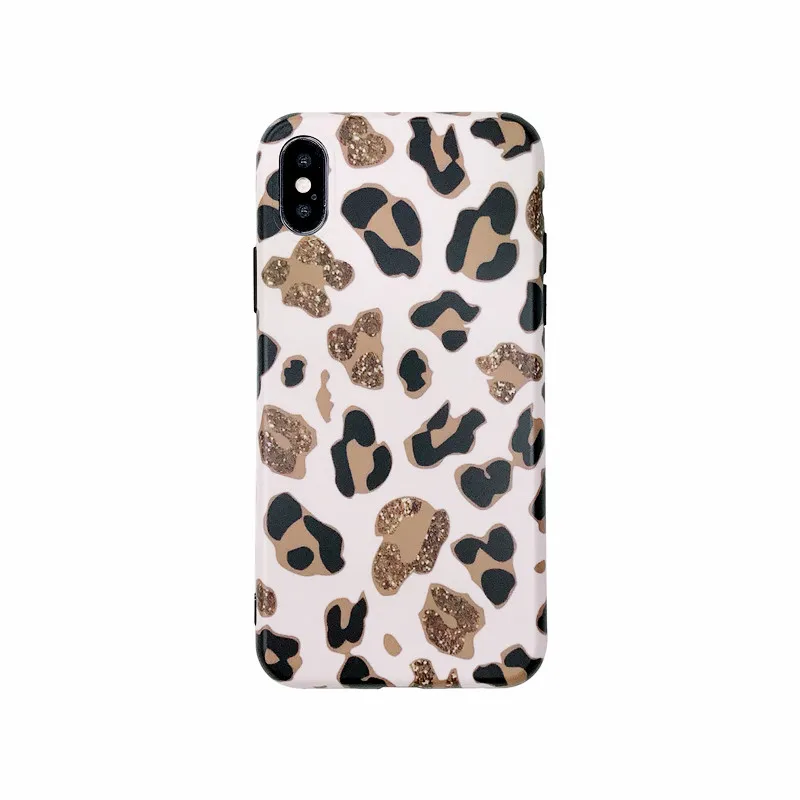 Чехол для телефона с леопардовым принтом iphone 7 7plus 8 8plus XS Max XR X 6 6s Plus|Бамперы| |
