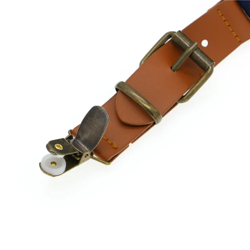 Детский Кожаный Галстук бабочка в форме сердца набор для мальчика на день