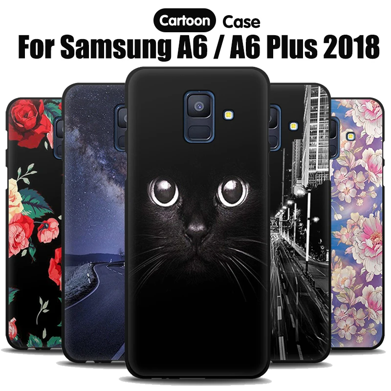 Чехол-накладка для Samsung Galaxy A6 2018 6 Plus из ТПУ | Мобильные телефоны и аксессуары