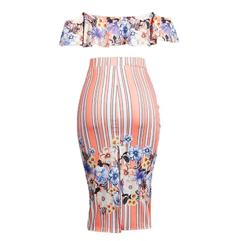 Комплект из 2 предметов летний сексуальный женский элегантный комплект с