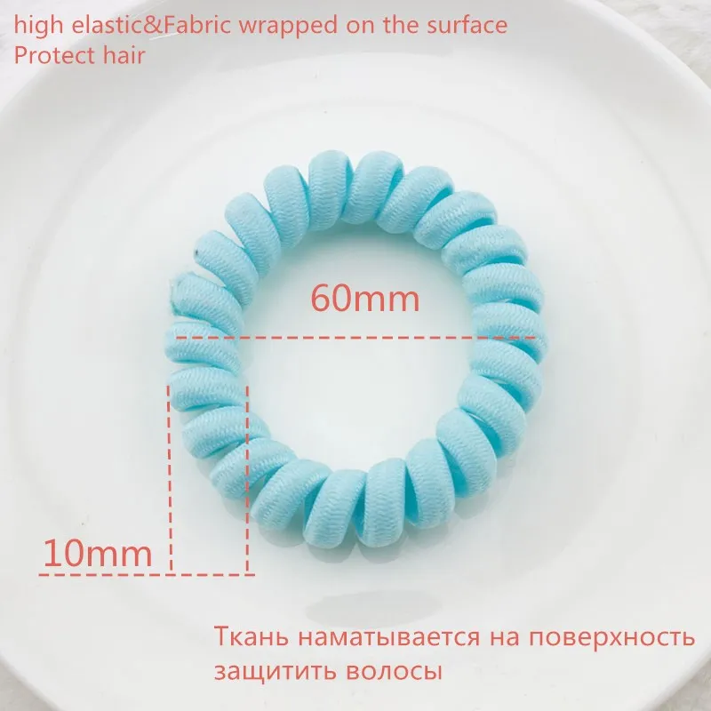 Женские резинки для волос спиральной формы аксессуары телефона 50 шт.| |