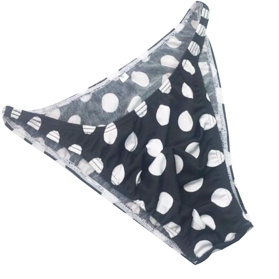 Сексуальное мужское нижнее белье стринги бикини узкая талия черный белый