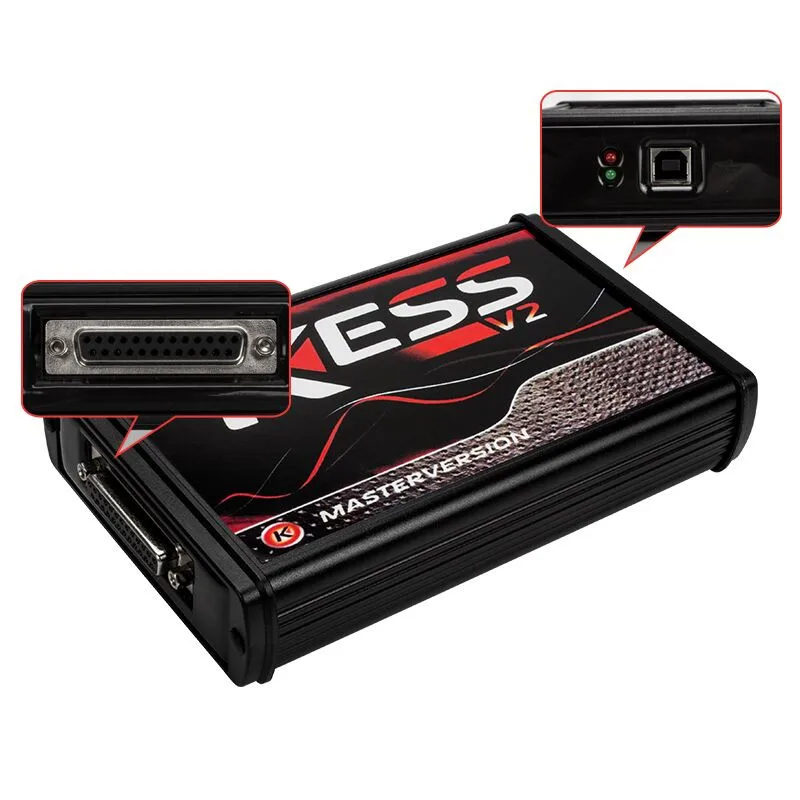 Горячая распродажа онлайн V2.47 EU Red Kess V5.017 OBD2 менеджер Тюнинг Комплект KTAG V7.020