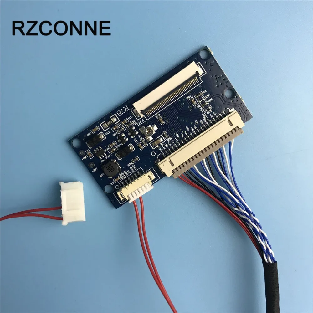Разъем LVDS DF14 20Pin 1ch 8 бит/6 бит до 40P 0 5 мм с кабелем для EJ070NA 01J EJ080NA 04B 04C EJ101NA 01
