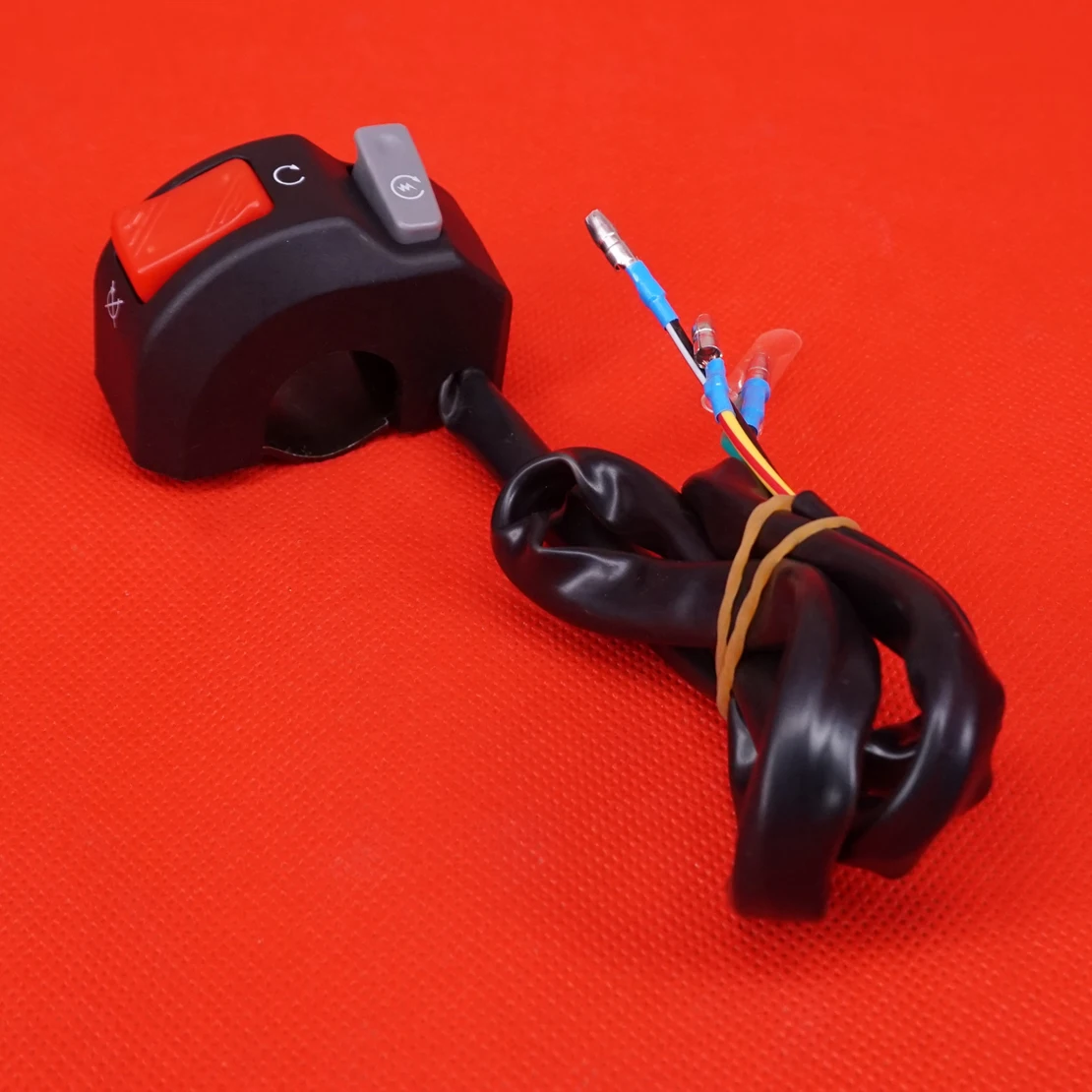 

Переключатель для Руля Мотоцикла DWCX 7/8 дюйма, 22 мм, кнопка включения и выключения противотуманных фар