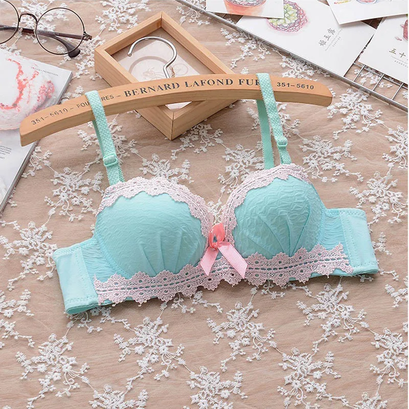 Хлопковое нижнее белье с вышивкой в японском садовом стиле для девочек