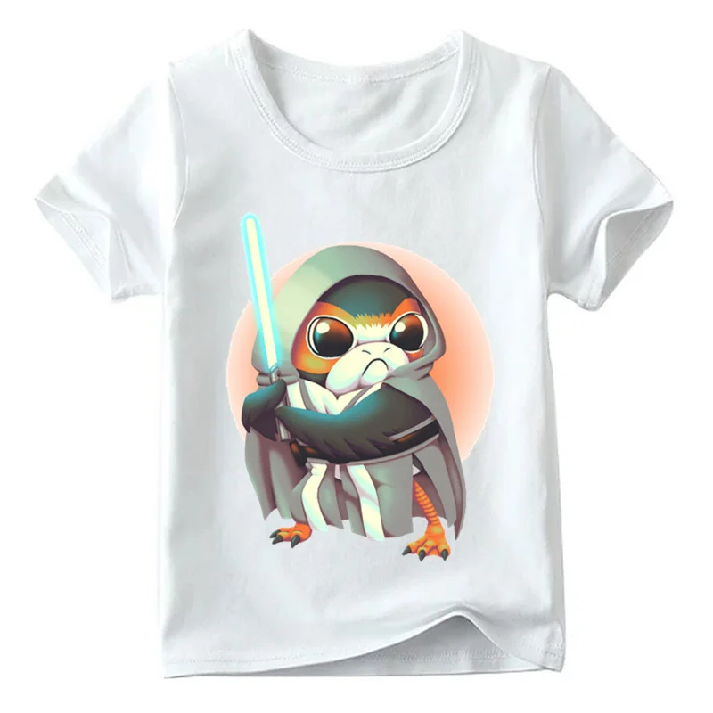 Детская забавная Футболка с принтом Звездные войны и порг для маленьких