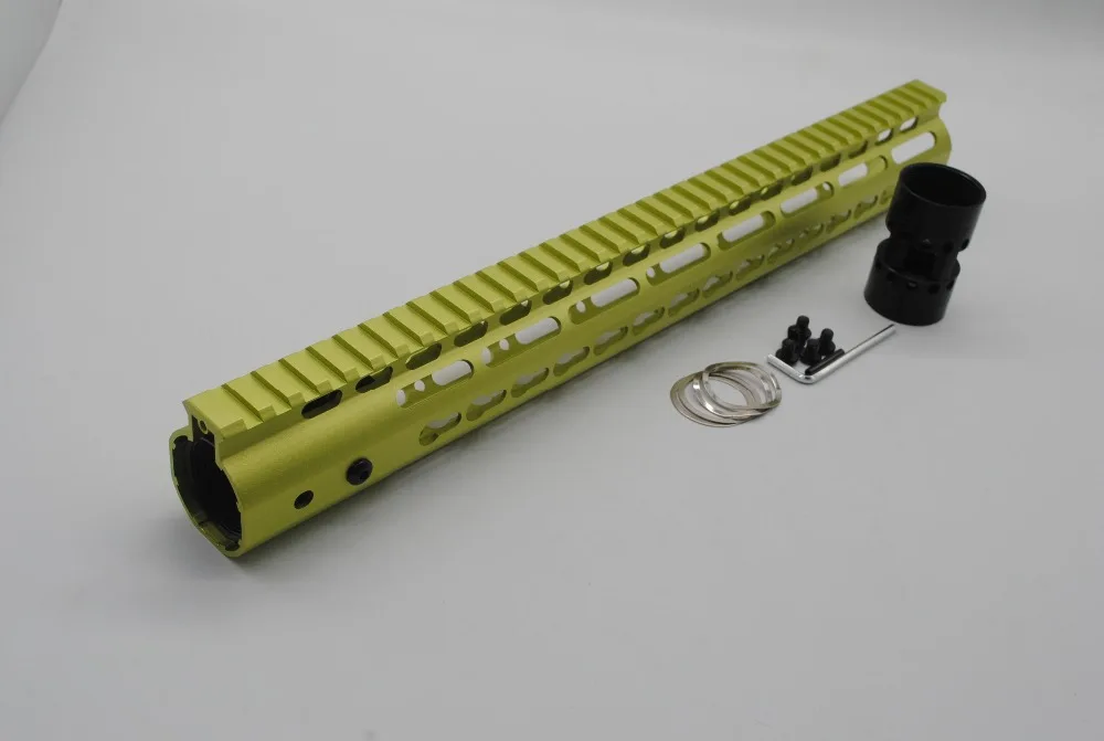 15-дюймовая направляющая Keymod для защиты от поплавков Ультралегкая система