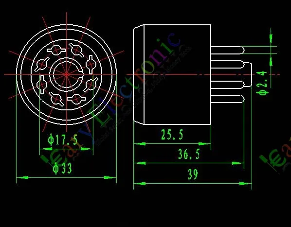 Розничная и оптовая продажа бакелитовая вакуумная трубка тестирование розетки 2