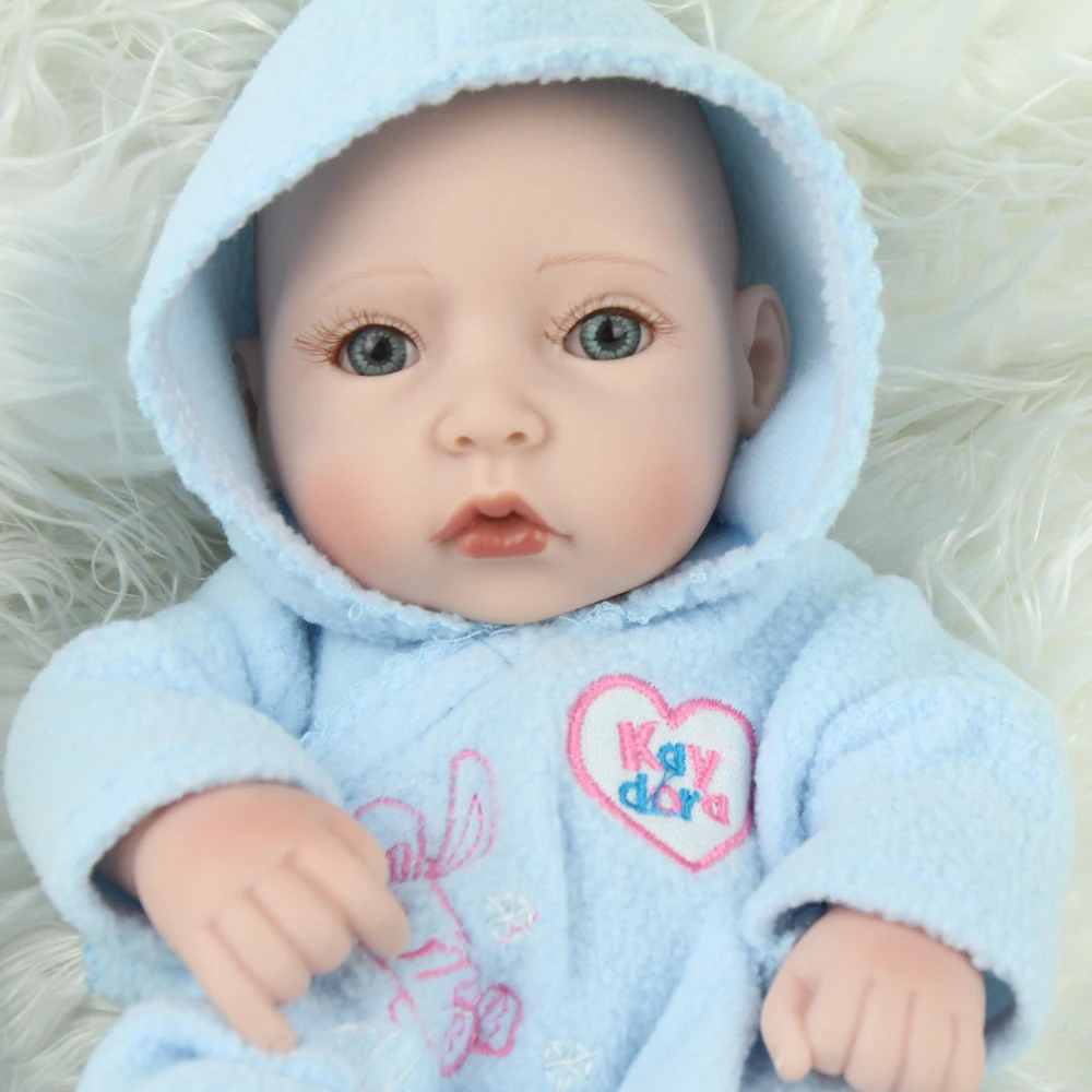 NPKDOLL силиконовые куклы для новорожденных полностью возрождающиеся виниловые 10