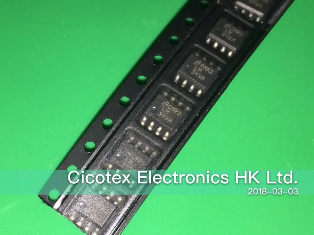 10 шт./лот LM393MX SOP8 IC COMP DUAL LO PWR 8-SOIC 393 LM393M LM 393M | Электронные компоненты и
