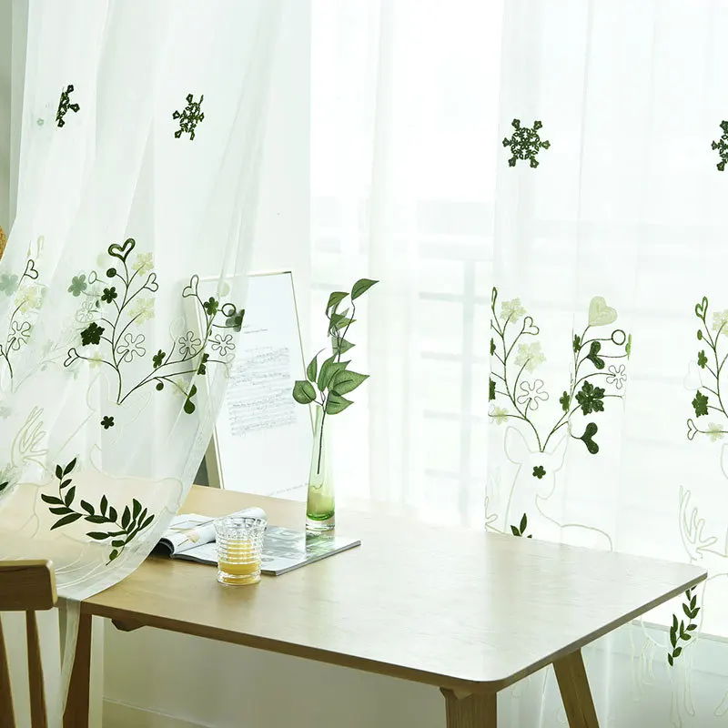 Новое поступление современные тюлевые шторы для гостиной прозрачная занавеска в