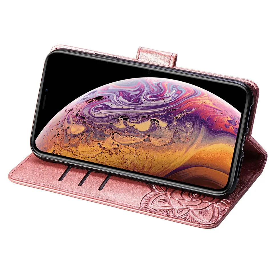 Кожаный чехол-книжка для iPhone 11 Pro XS MAX XR X 8 7 6 6S Plus чехол-накладка чехол для телефона s для iPhone 8 Plus 11 Pro Max