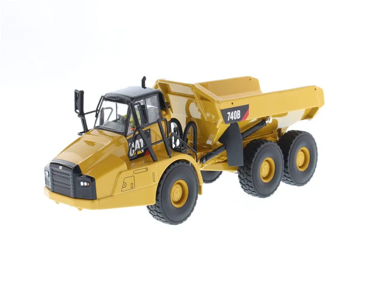 Литая игрушка модель DM 1:50 Caterpillar Cat 740 B шарнирный буксир/самосвал Инженерная