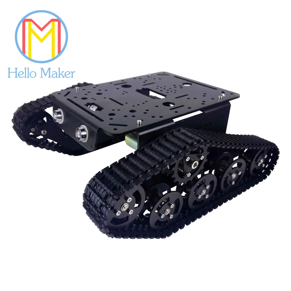 T300 черный бак из алюминиевого сплава/Шасси гусеницы Panzer/экспериментальная