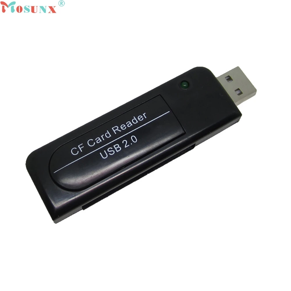 Mosunx Simplestone качество высокоскоростной USB2.0 CF кард-ридер компактный флэш-кард-ридер 0217