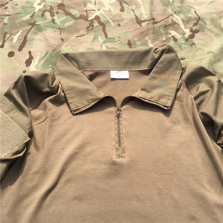 Men's Tactical Gear Army Military Uniform Combat Long Sleeve T-shirt Cargo Multicam Airsoft Paintball Militar Clothing | Тематическая