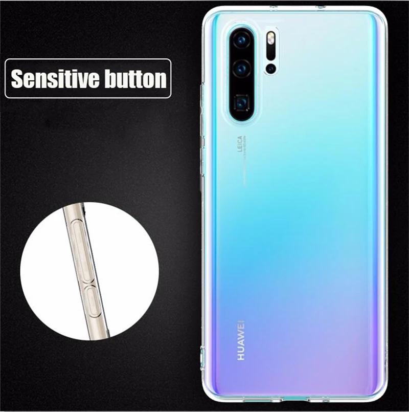 Ультратонкий чехол для huawei P30 Pro P20 Lite Y9Prime PSmart Z, чехол, мягкая прозрачная задняя крышка из ТПУ для Honor 30 20 10 Lite 10i 20i