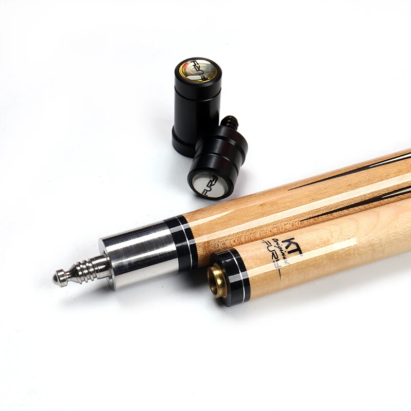 Original FURY Cue with Case 11.75mm/13mm Tip 2-Piece Pool Cue/Pool Stick Kit Decal&Ergonomic Design Hardwood Canadian Maple