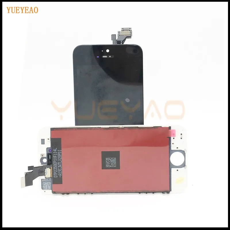 Качество AAA для iPhone 5G 5S 5C SE lcd сенсорный экран дигитайзер сборка черный и белый