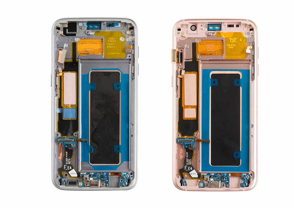 Samsung Galaxy S7 edge G935 ЖК экран дисплей с горящей тенью кодирующий преобразователь