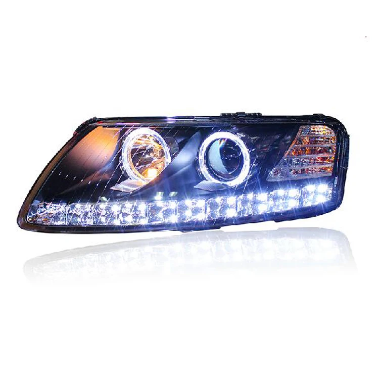 Новый фары “орлиные глаза” светодиодный DRL Биксеноновые линзы прожекторного