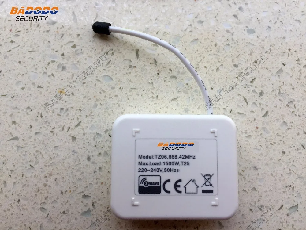 Z волновое реле Вставьте 2x1 5 кВт TKB Home TZ06 в стену двухполосный релейный модуль US