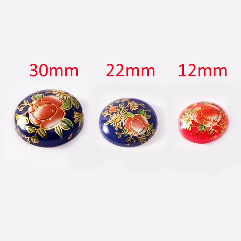 5 шт./партия акриловый круглый бисер огранка маркиз клеевые бусины цветок патч