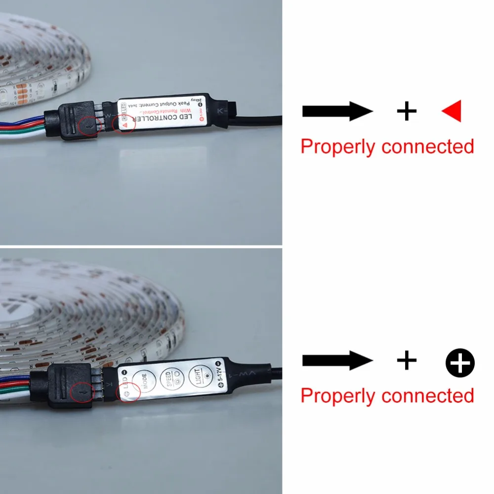 Foxanon USB DC 5 В Светодиодная лента ИК-пульт 2835 RGB 0,5 м 1 м 2 м 3 м 4 м 5 м 60 светодиодов/м водонепроницаемый гибкий светильник для ТВ спальни Рождество