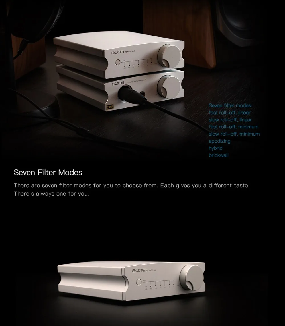 AUNE X8 HIFI DAC аудио декодер ES9038Q2M USB DAC Amp DSD512 коаксиальный Оптический PCM32bit 768 кГц