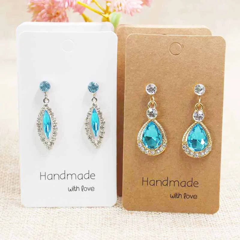 Бирка для посылка жек ручной работы любовь 100 шт. в лоте|handmade earring cards|mulitetag tag |