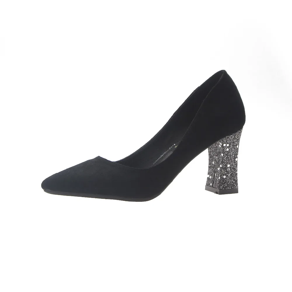 Women Pumps High Heels Shoes women casual Pointed Toe ladies Shallow Party Wedding Pumps women shoes Mujer plus size 35-40#238