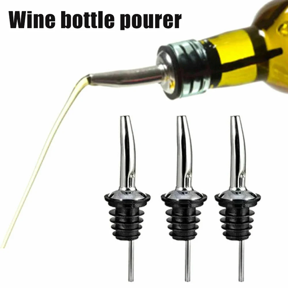 10 шт Бутылка Pourer Диспенсер оливкового масла уксус бутылка нержавеющая сталь вино