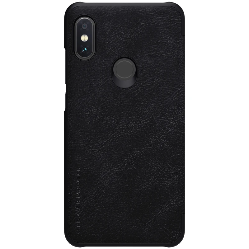 Чехол-накладка для Xiaomi Redmi Note 6 Pro, серия Nillkin Qin, чехол-книжка из искусственной кожи для Xiaomi Redmi Note 6 Pro