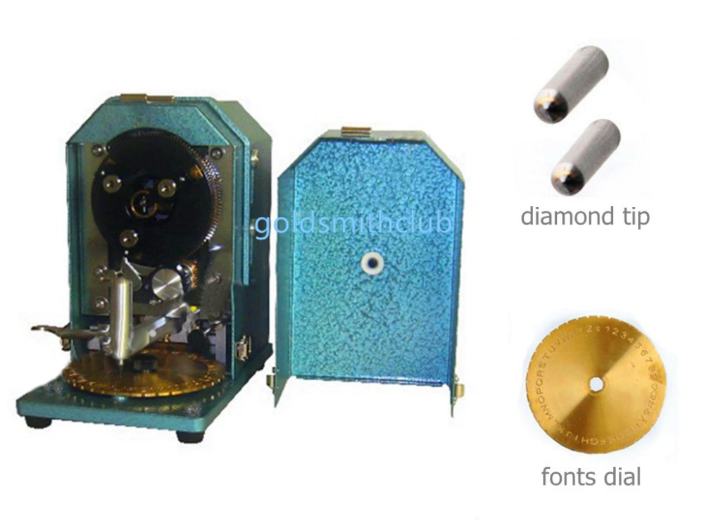 

Jewelry tools and equipment Inside Ring Engraving Machine Ring Tools with 2 diamond Tips & one font dial