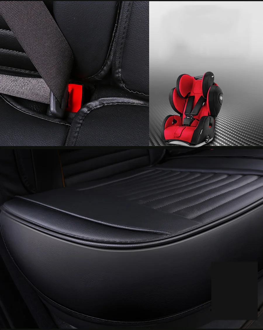 Универсальный кожаный чехол для сиденья автомобиля Renault CAPTUR clio 1 2 3 4 CLIO Grandtour duster fluence KADJAR koleos