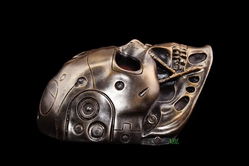 Череп Терминатора страйкбол на все лицо шлем маска Ужас CS Хэллоуин защитный