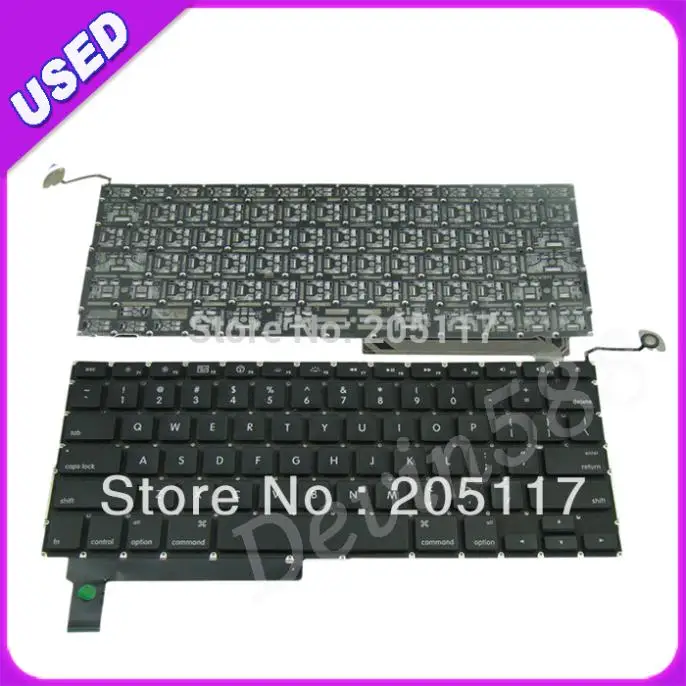 Оптовая цена 5 шт./лот для 15 &quotUnibody Macbook Pro A1286 Клавиатура США 2009 2010 2011 | Компьютеры и
