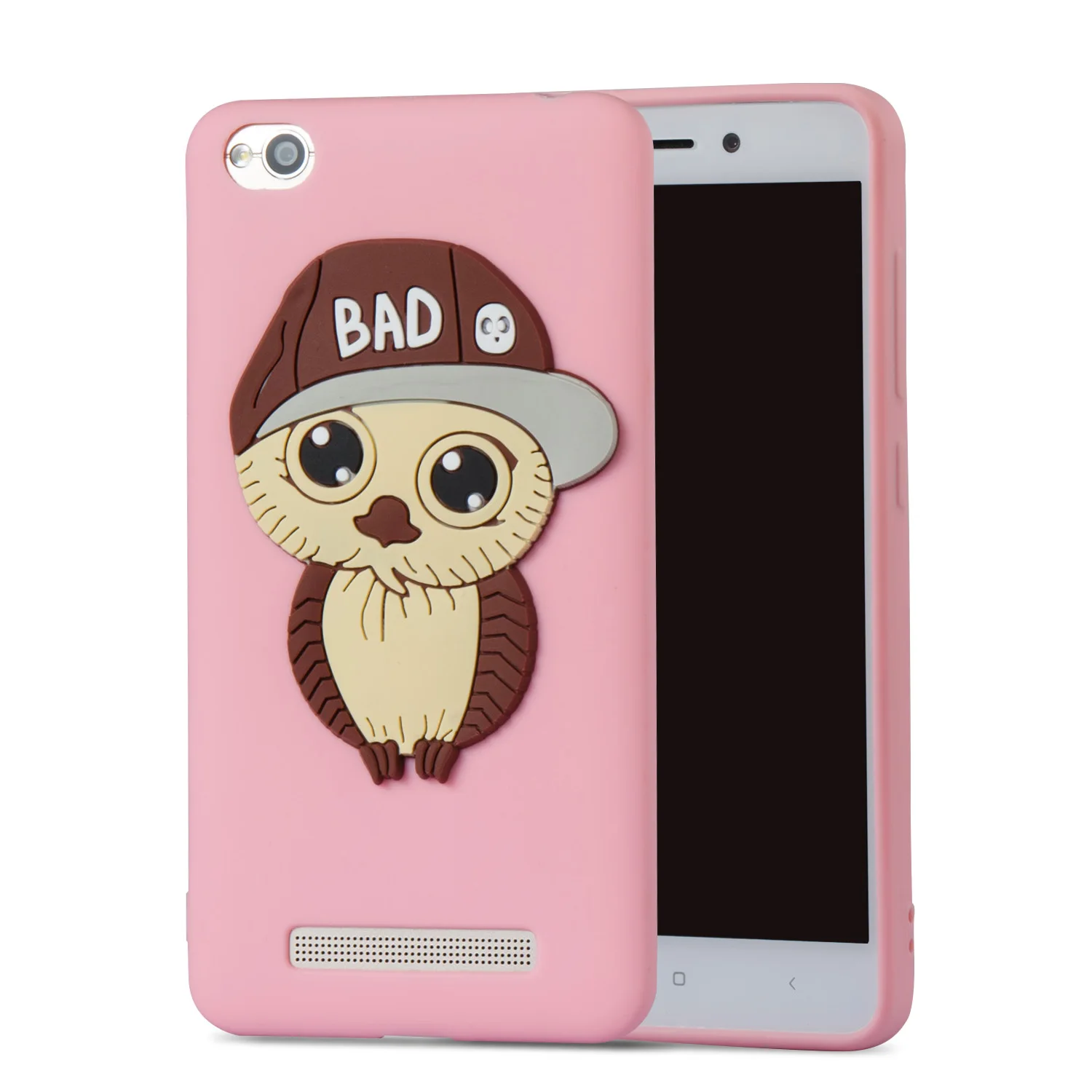 Симпатичный чехол для телефона Для Мужчин Сова узор Xiaomi Redmi 4A Coque Одуванчик Стиль