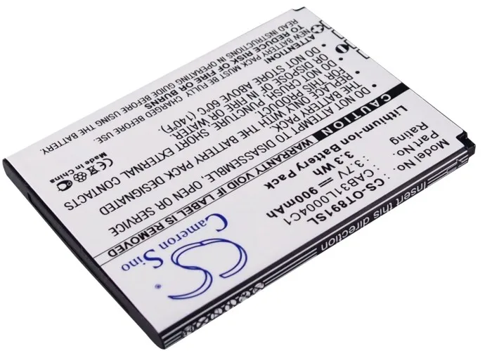 Высококачественный аккумулятор Cameron Sino CAB31L0001C1 CAB31L0004C1 для Alcatel OT-3040 OT-3040D OT-891 OT-979
